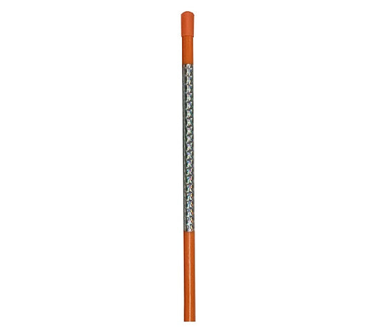 30 PACK, 72" Driveway Marker Orange 5/16" Shaft